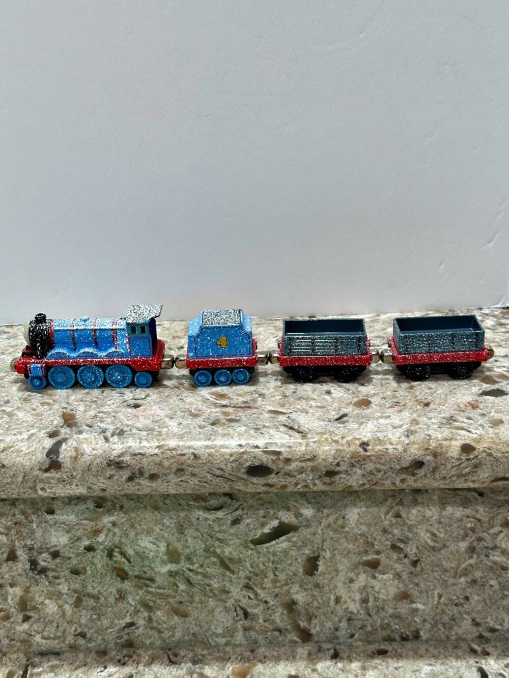 Thomas & Friends Gordons Snowy Special 4pc Set 2009 Take Along Diecast Mattel